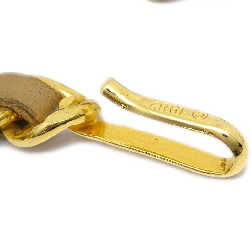 Chanel Medallion Chain Belt Beige Small