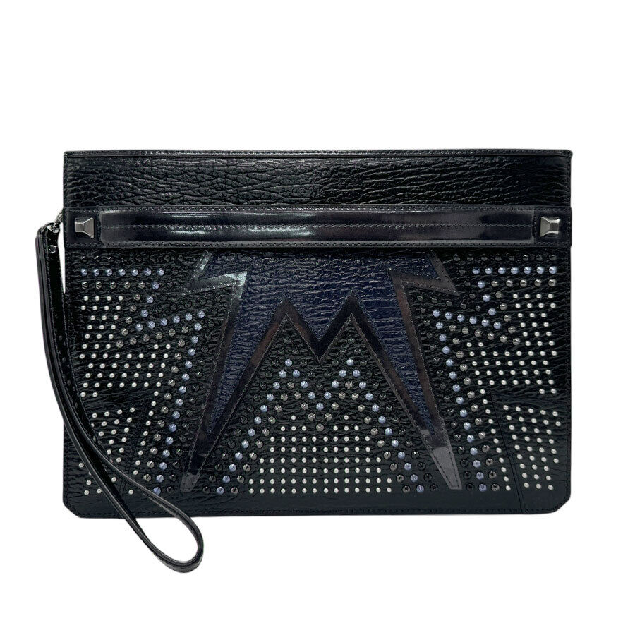 Mcm Clutch Bag Black/Navy
