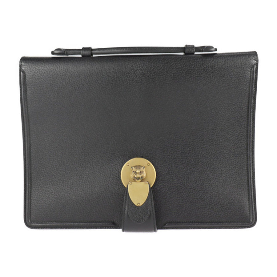 Gucci Animalier Lock Flap Briefcase