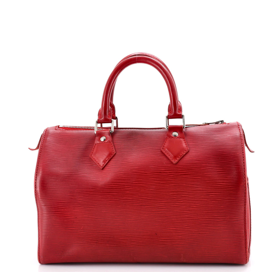Louis Vuitton Speedy Handbag Epi Leather
