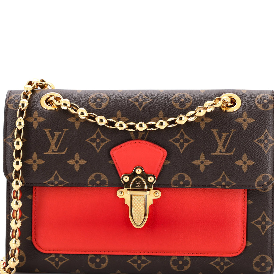 Louis Vuitton Victoire Handbag Canvas