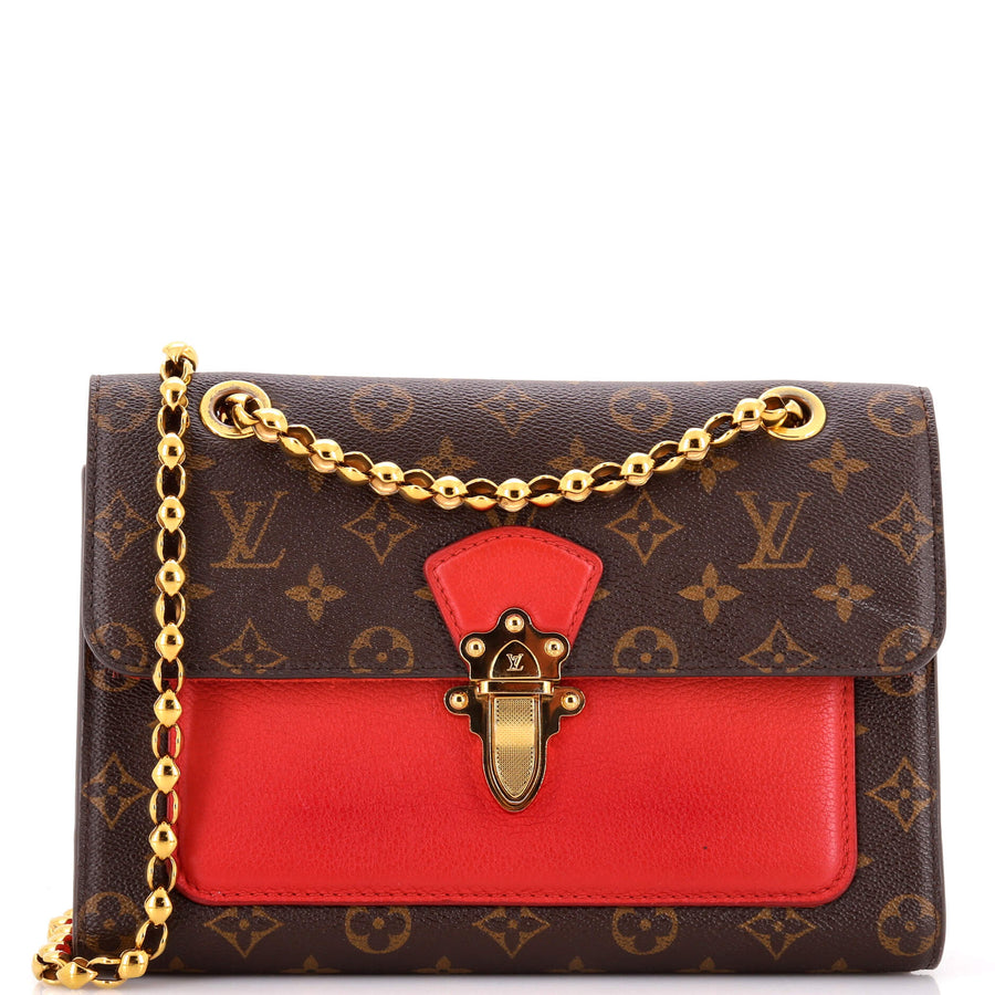Louis Vuitton Victoire Handbag Canvas