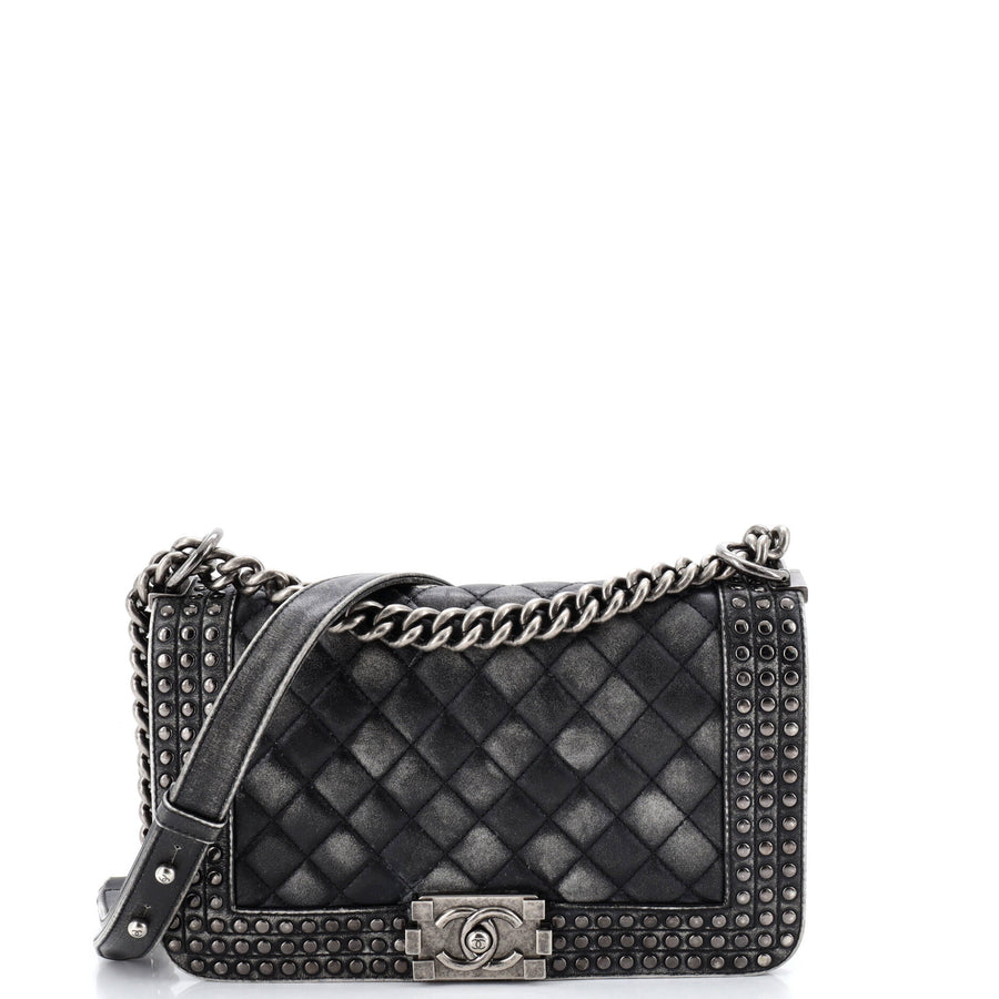Chanel Paris-Dallas Boy Flap Bag Studded