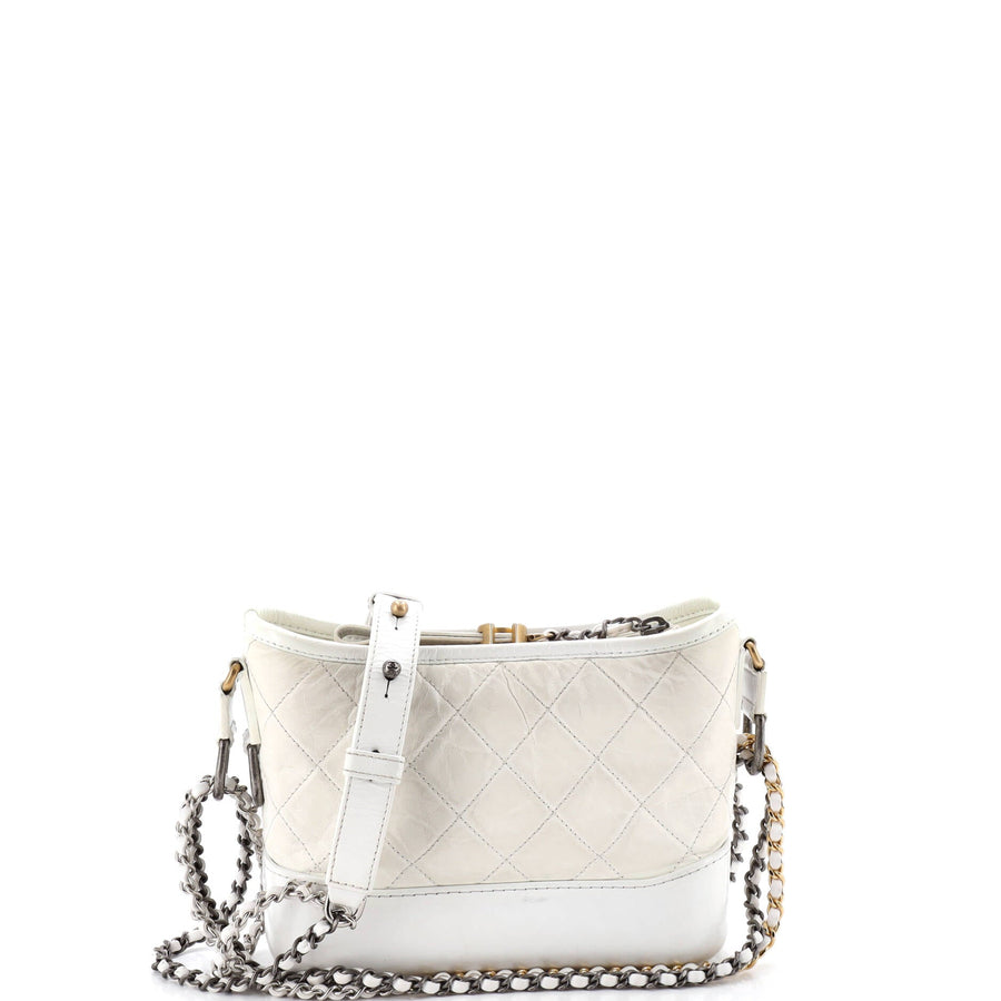 Chanel Gabrielle Hobo Quilted Aged