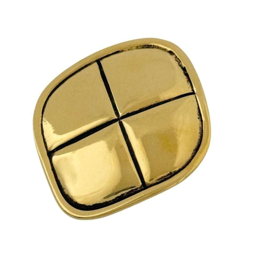 Chanel Matelasse Brooch Metal