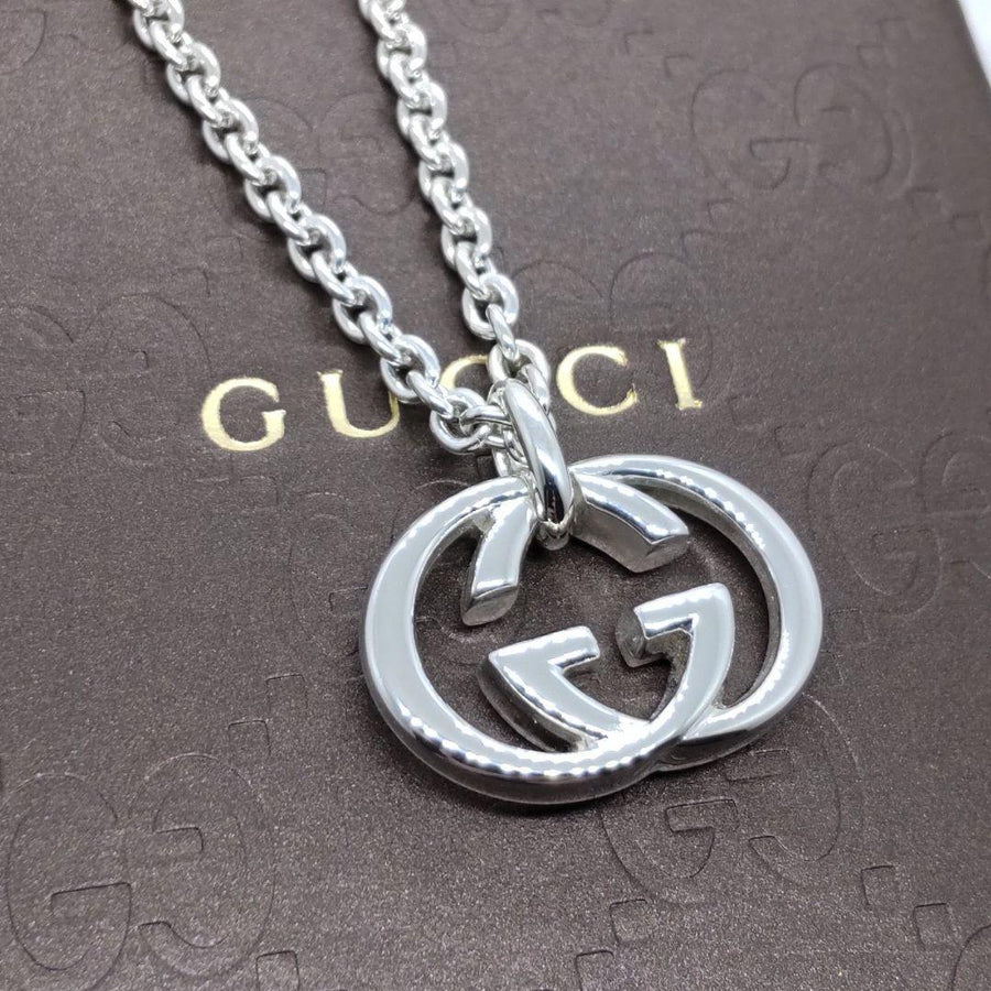 Gucci Gg Interlocking Pendant Necklace