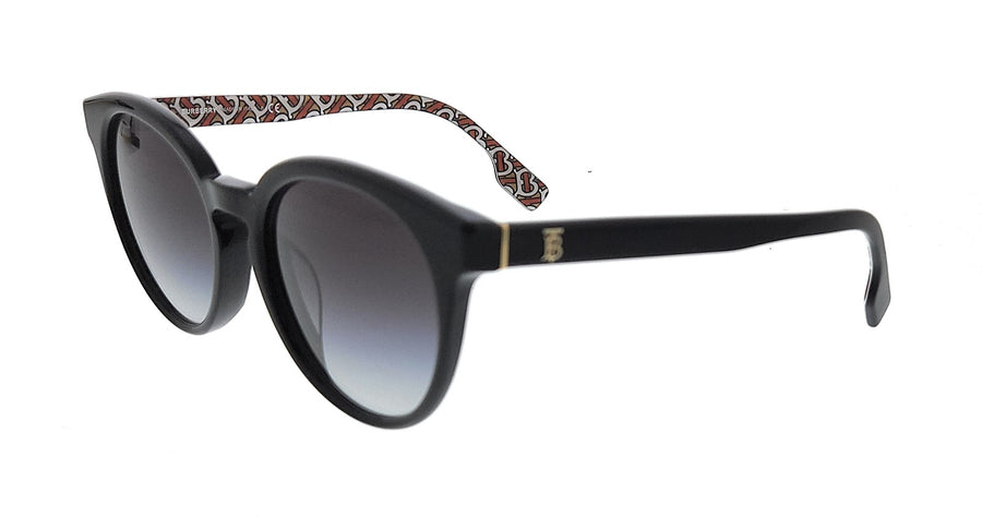 Burberry Black Round Sunglasses