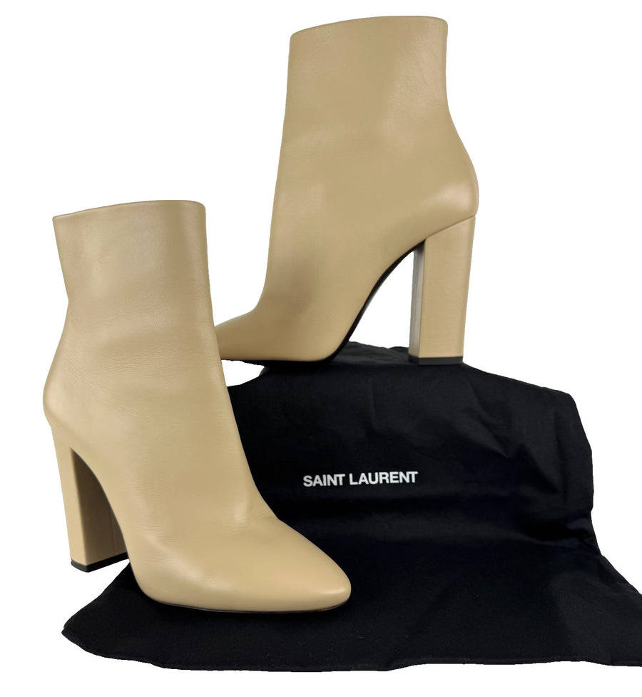 Saint Laurent Lou Ysl Cream Leather
