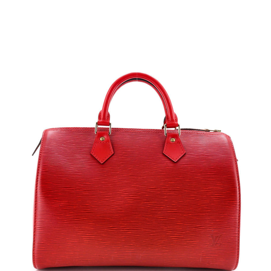 Louis Vuitton Speedy Handbag Epi Leather