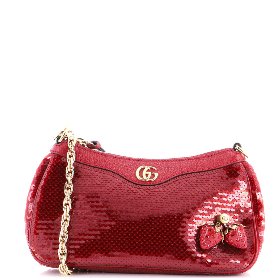 Gucci Strawberry Ophidia Shoulder Bag