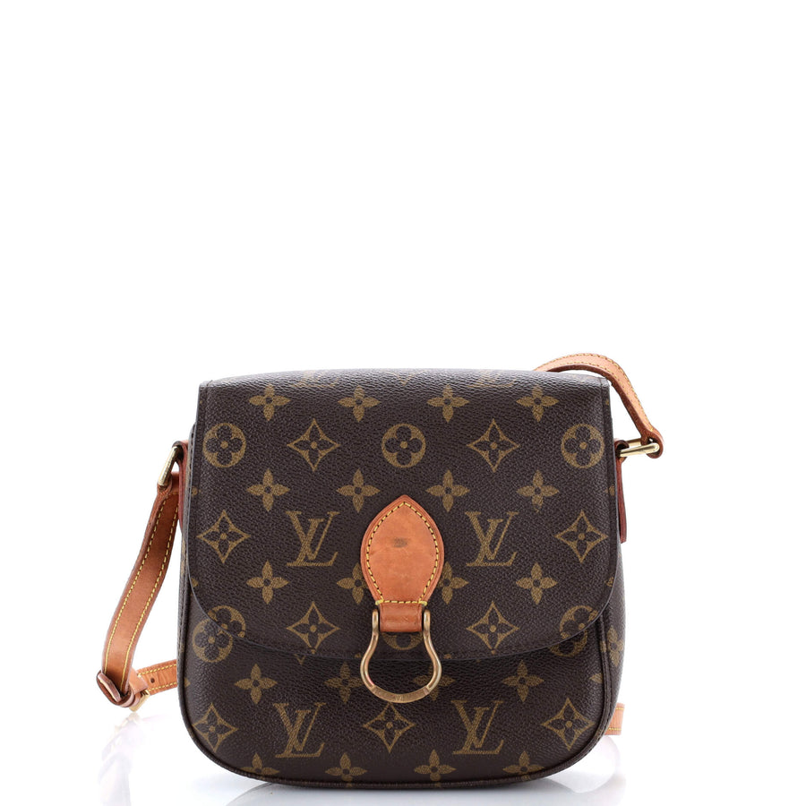 Louis Vuitton Saint Cloud Handbag Canvas