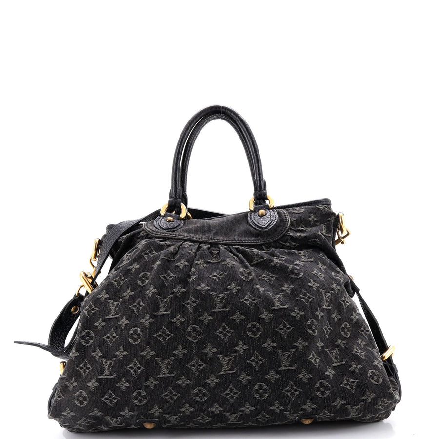 Louis Vuitton Neo Cabby Handbag Denim Gm