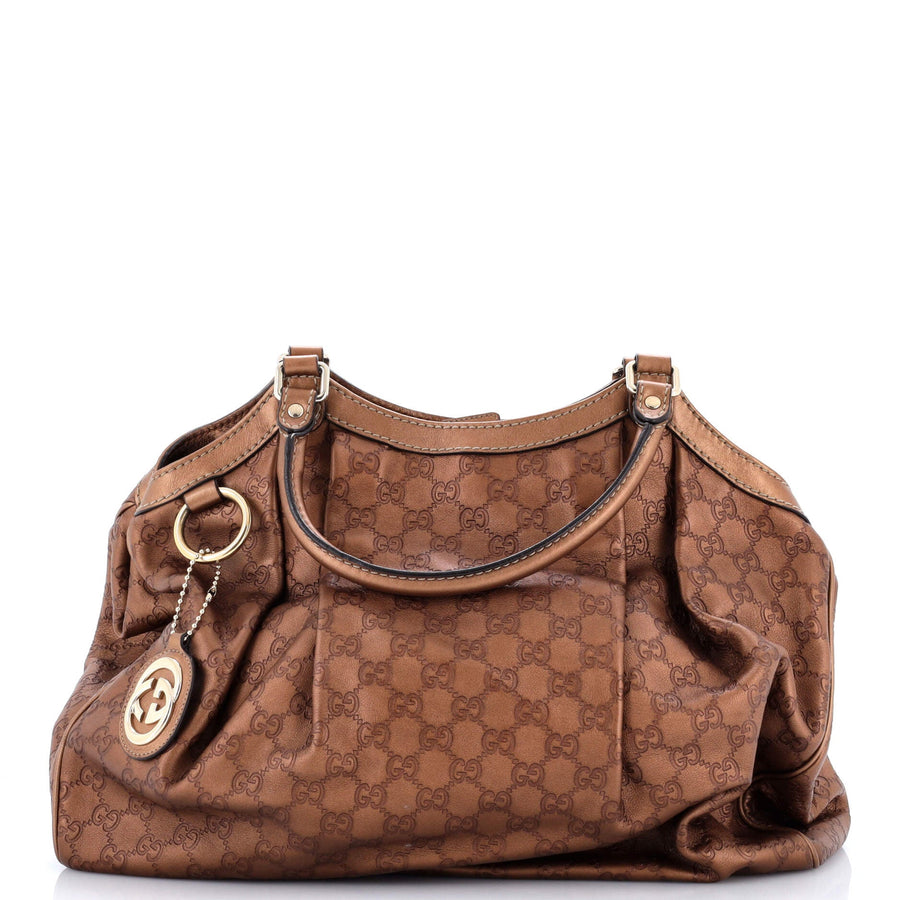 Sukey Tote Guccissima Leather Large