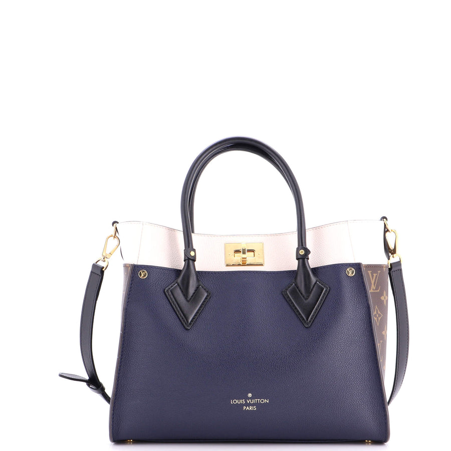 Louis Vuitton On My Side Tote Leather