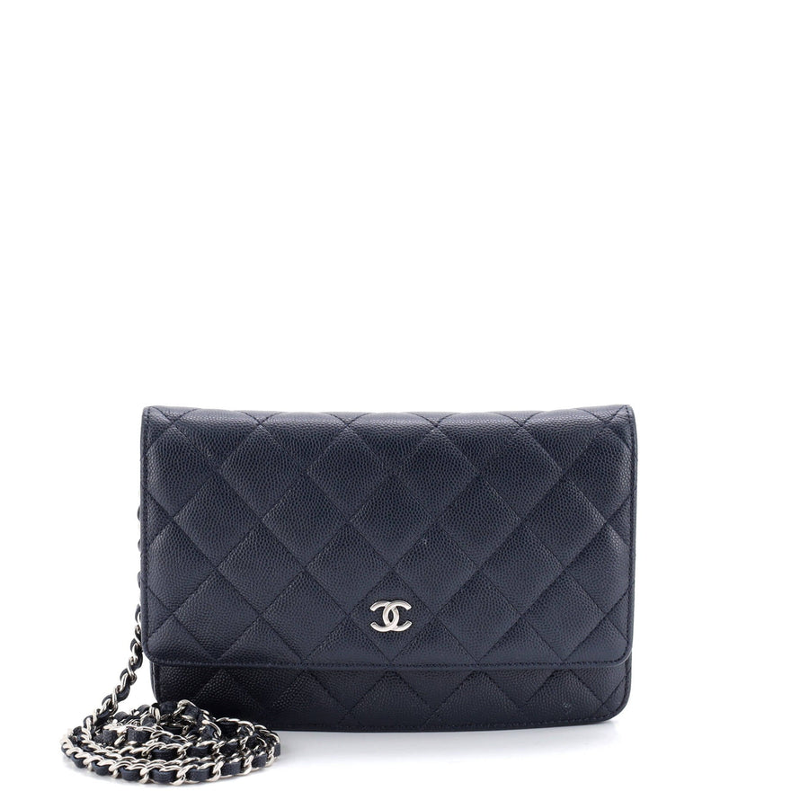 Chanel Wallet On Chain Quilted Caviar