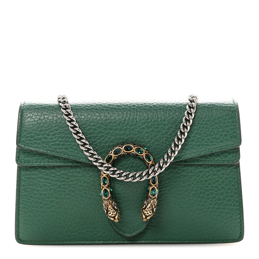 Gucci Dollar Calfskin Crystal Super Mini