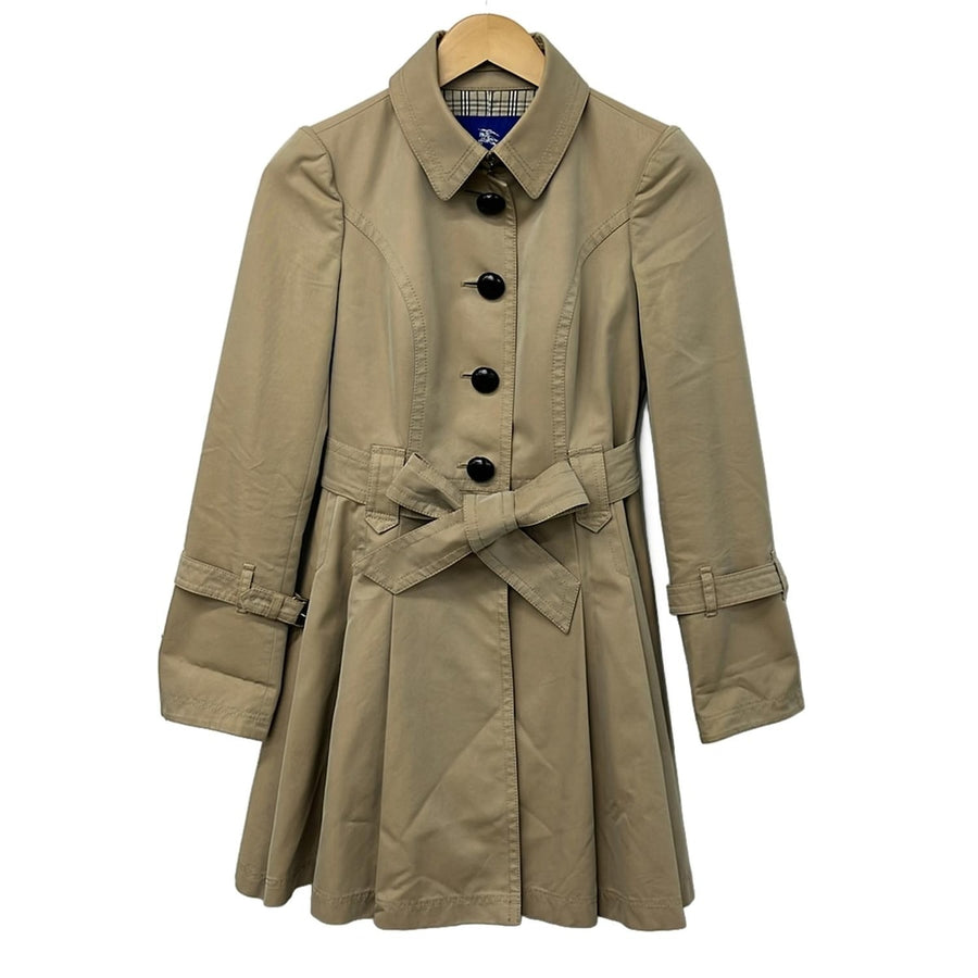 Burberry Blue Label Coat Beige Women's