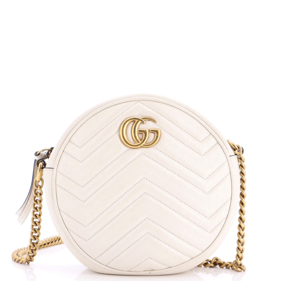 Gucci Gg Marmont Round Shoulder Bag
