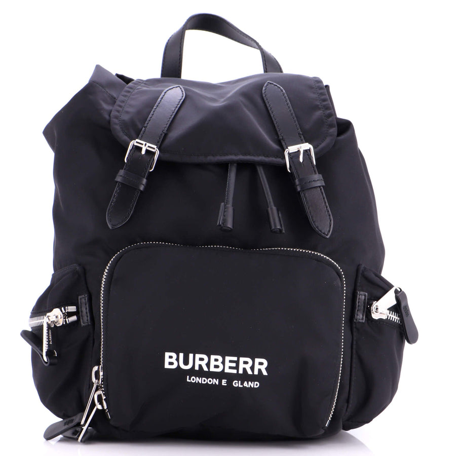 Burberry Logo Rucksack Backpack Nylon