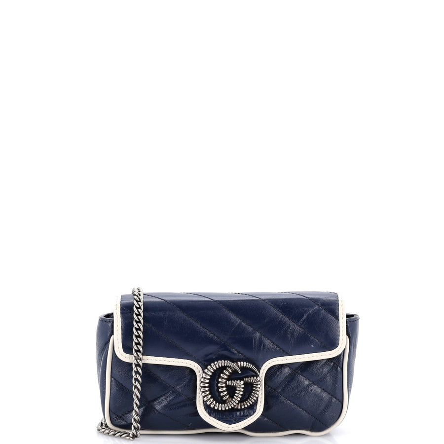 Gucci Gg Marmont Flap Bag Diagonal