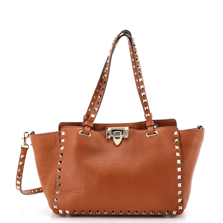 Valentino Garavani Rockstud Tote Pebbled