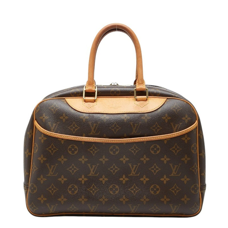 Louis Vuitton Deauville Handbag Canvas
