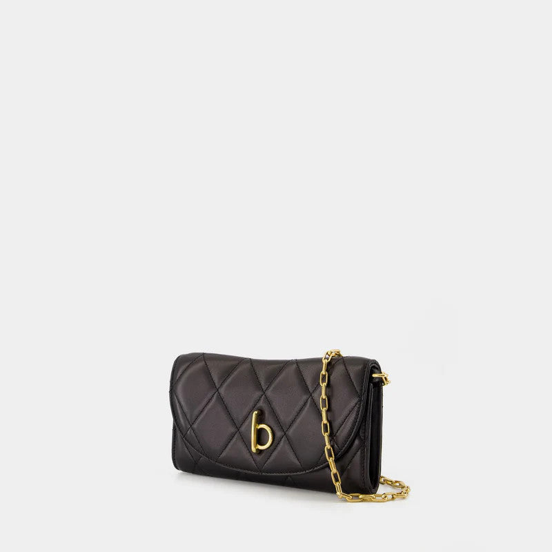 Burberry Black Quilted Rocking