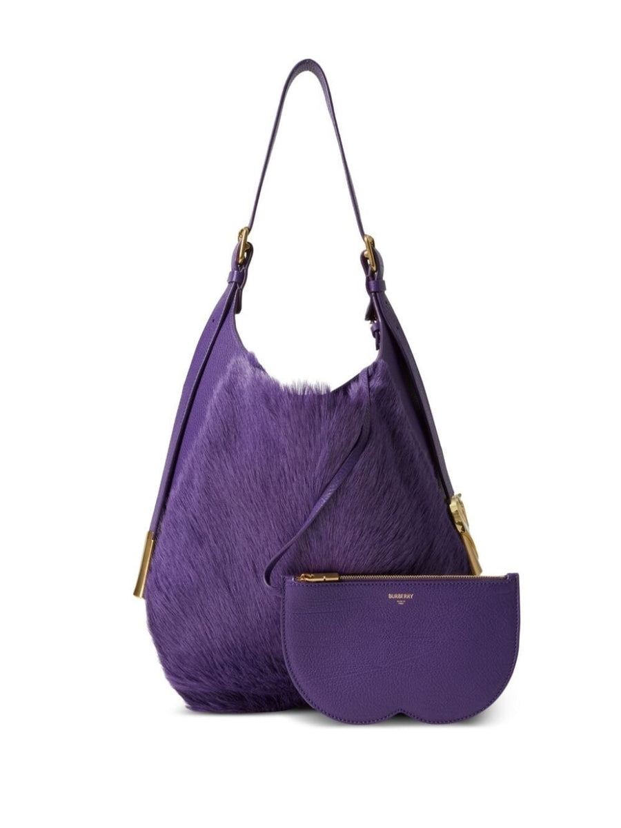 . New Burberry Women's Purple Cheess
