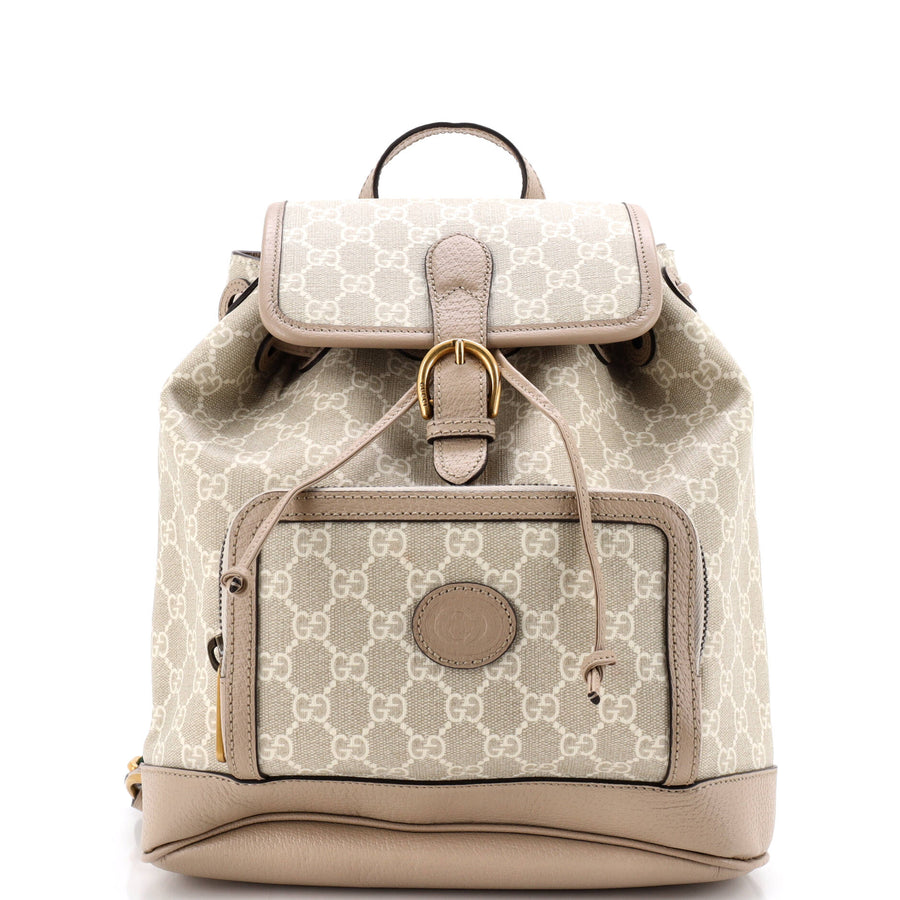 Gucci Interlocking G Patch Drawstring