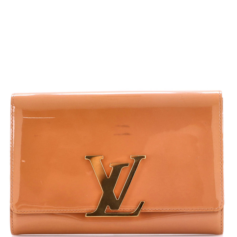 Louis Vuitton Louise Clutch Patent Mm