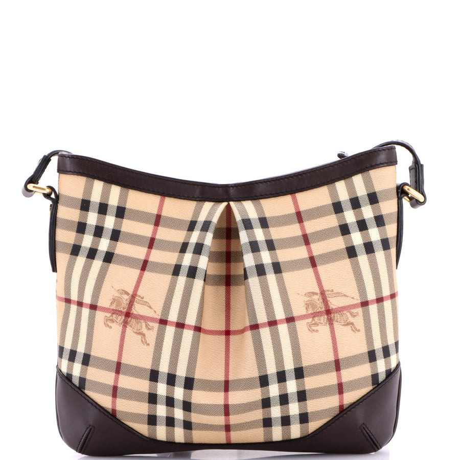 Burberry Hartham Crossbody Bag Haymarket