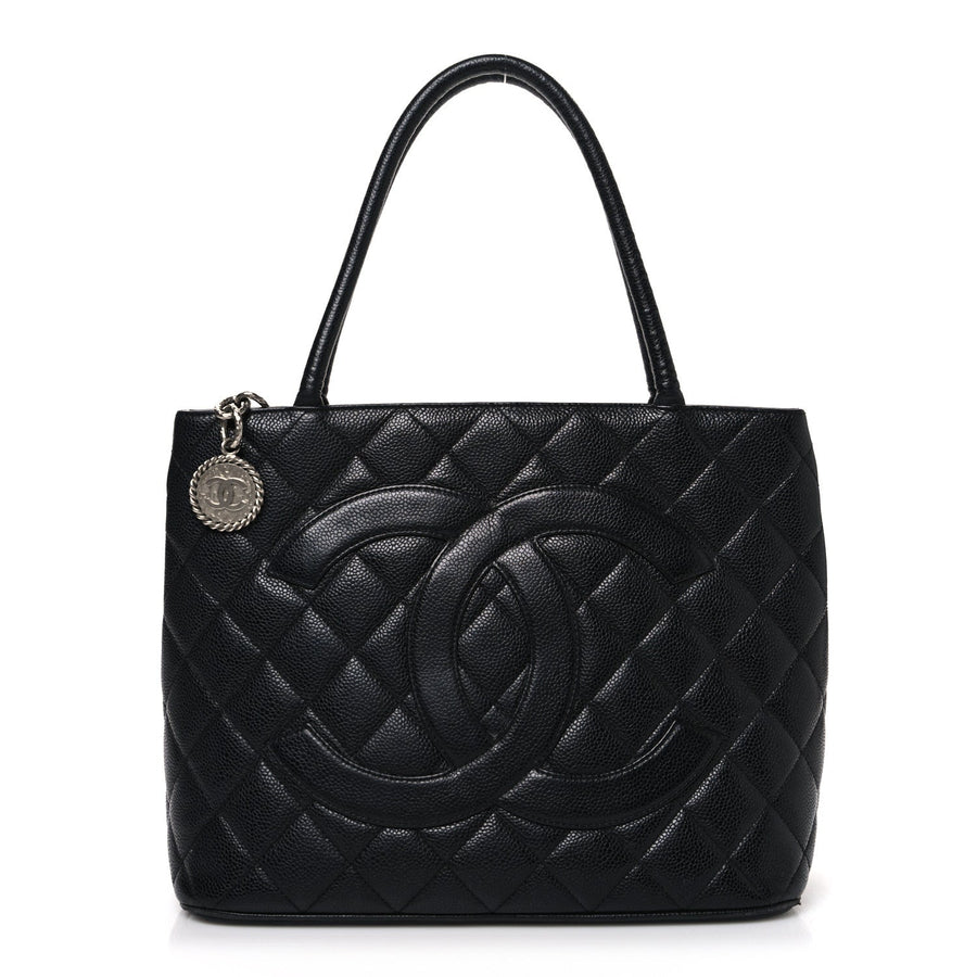 Chanel Caviar Quilted Medallion Tote