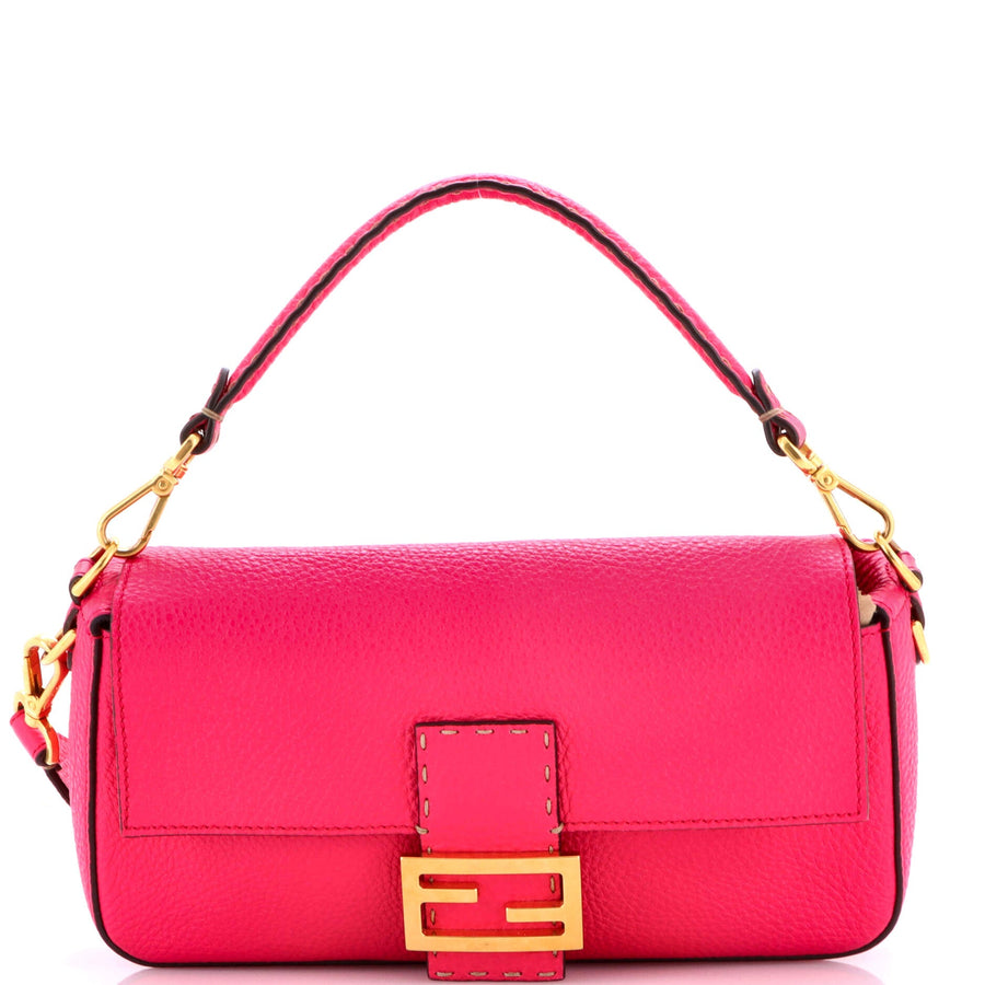 Fendi Selleria Baguette Nm Bag Leather