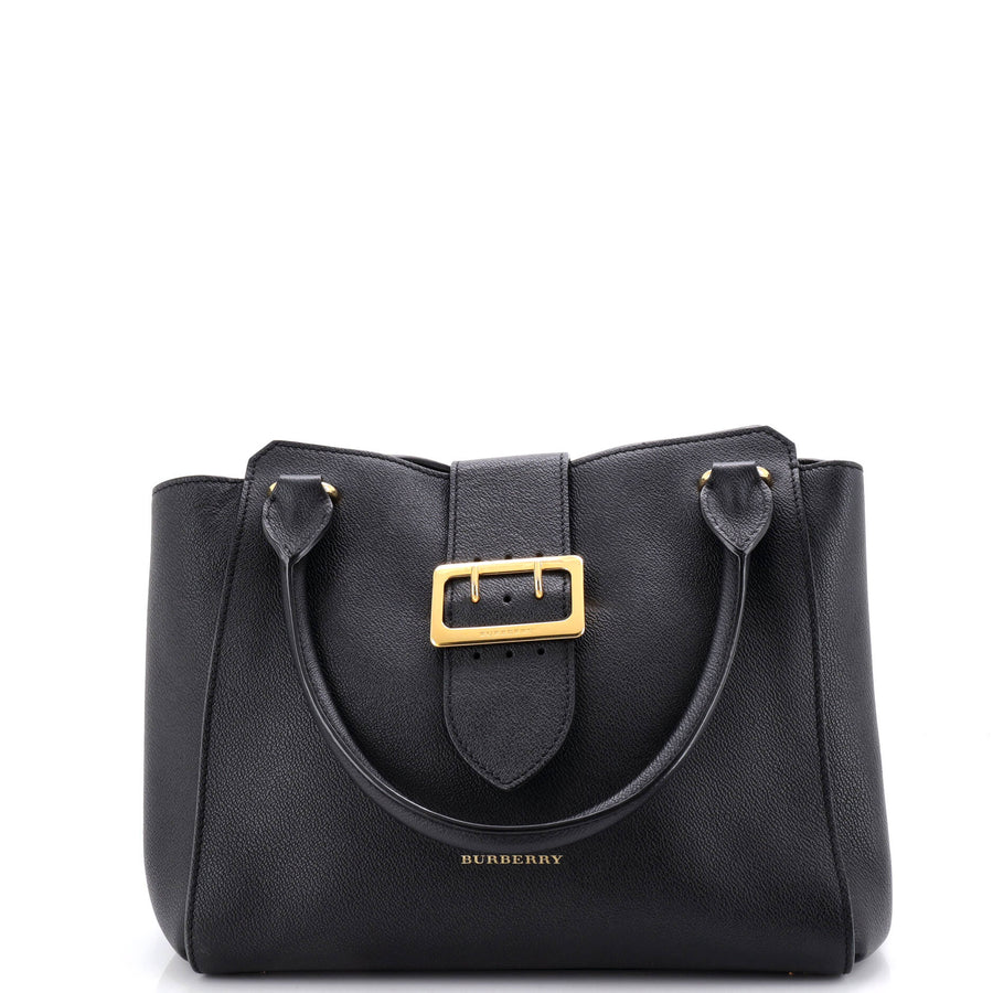 Burberry Buckle Tote Leather Medium