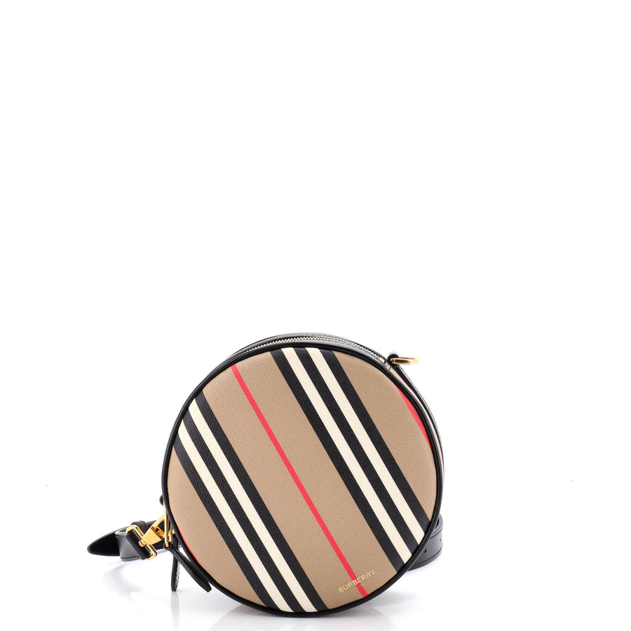 Burberry Louise Round Bag Icon Stripe