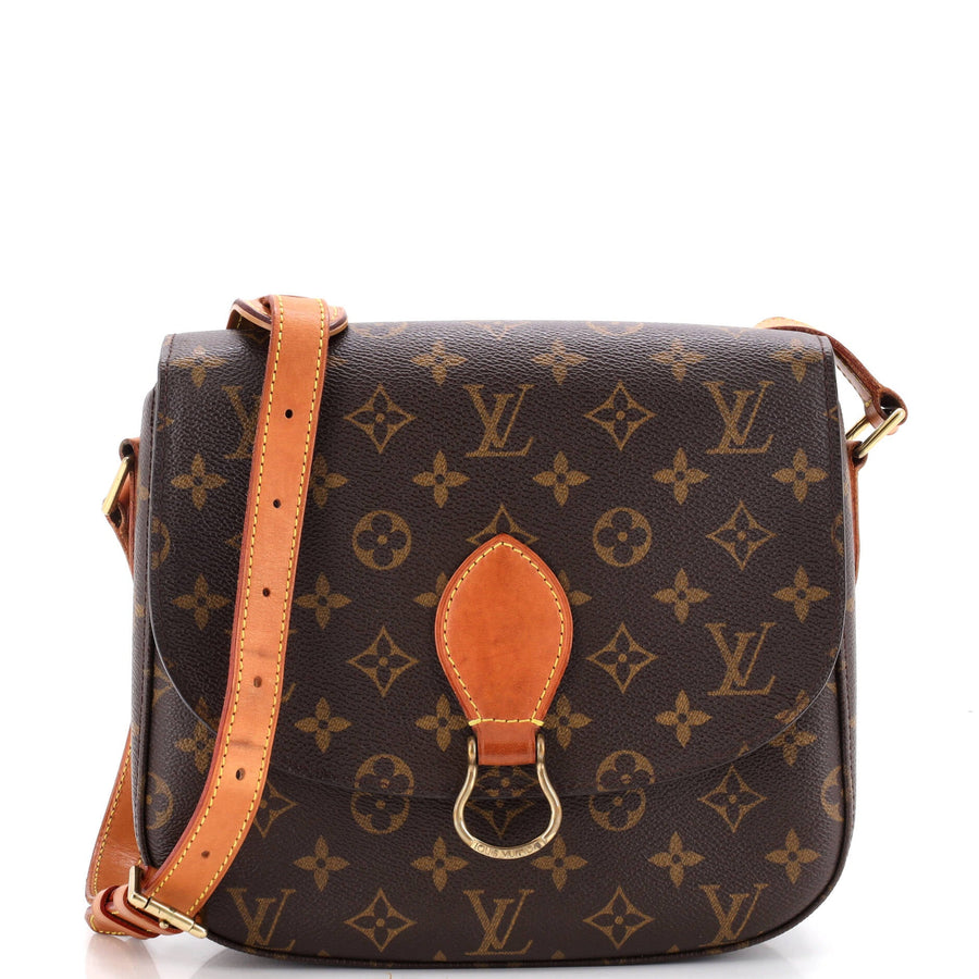 Louis Vuitton Saint Cloud Handbag Canvas