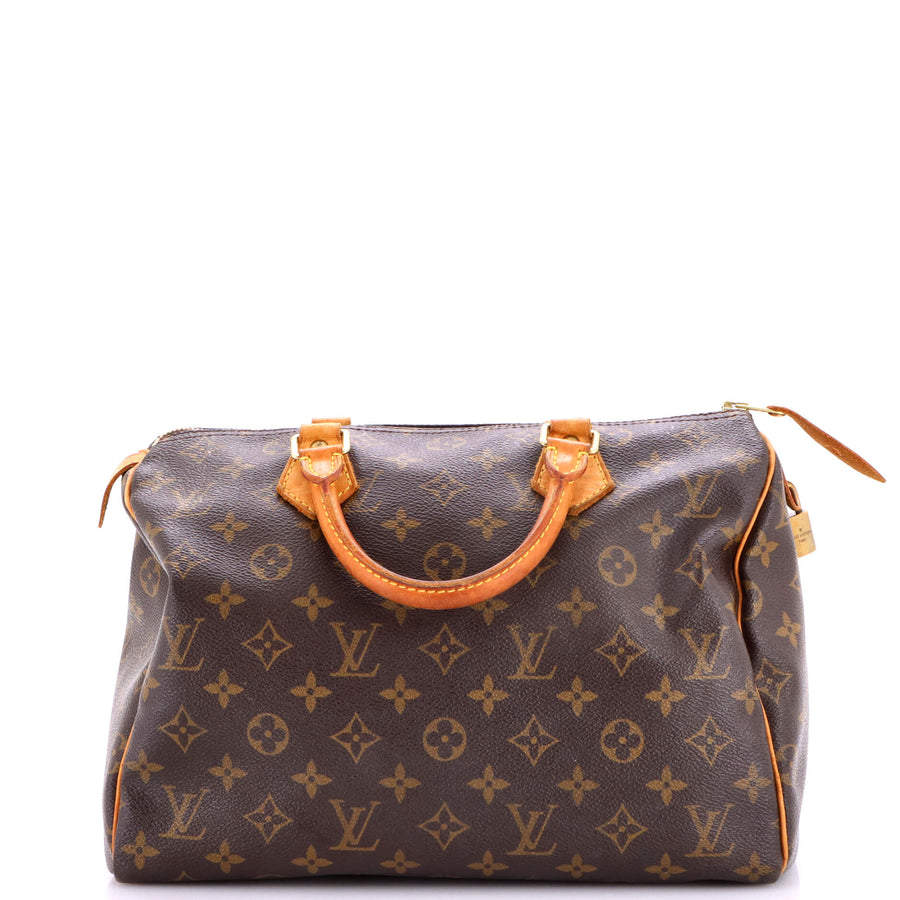 Louis Vuitton Speedy Handbag Canvas 30
