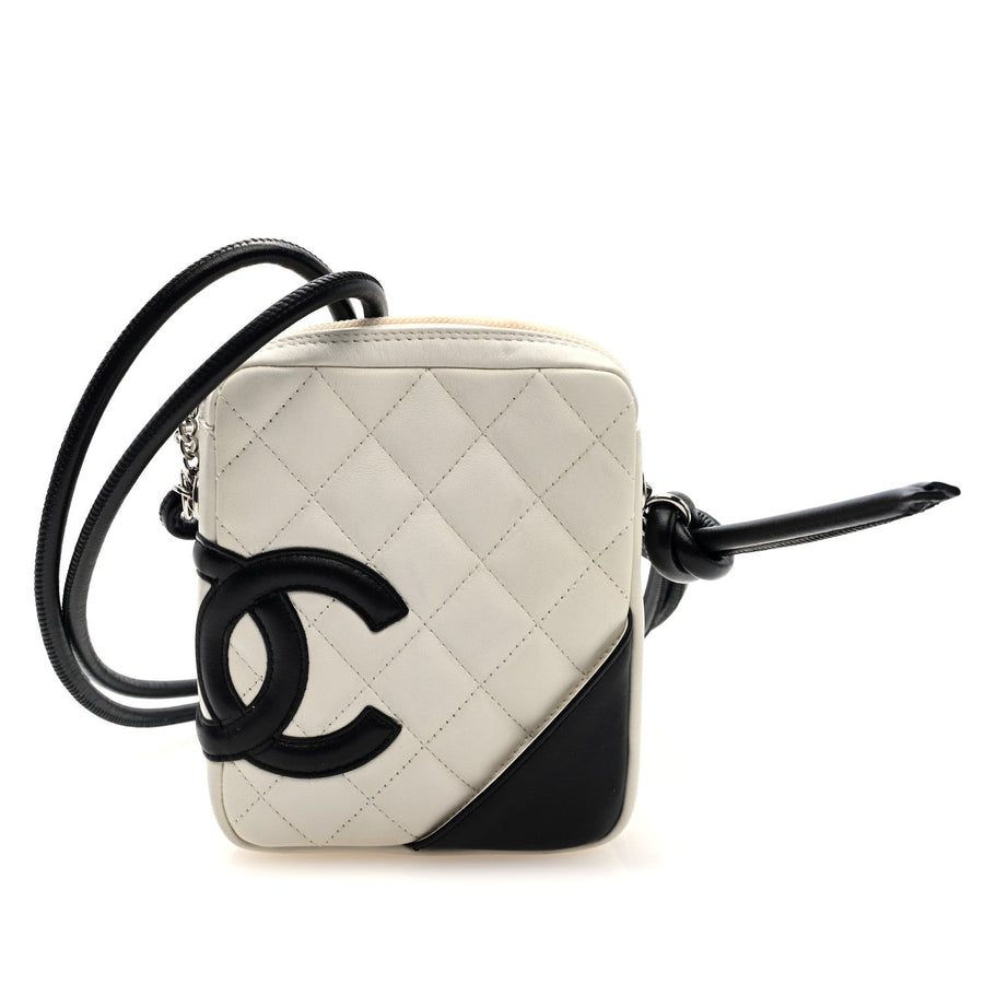 Chanel Calfskin Quilted Cambon Small
