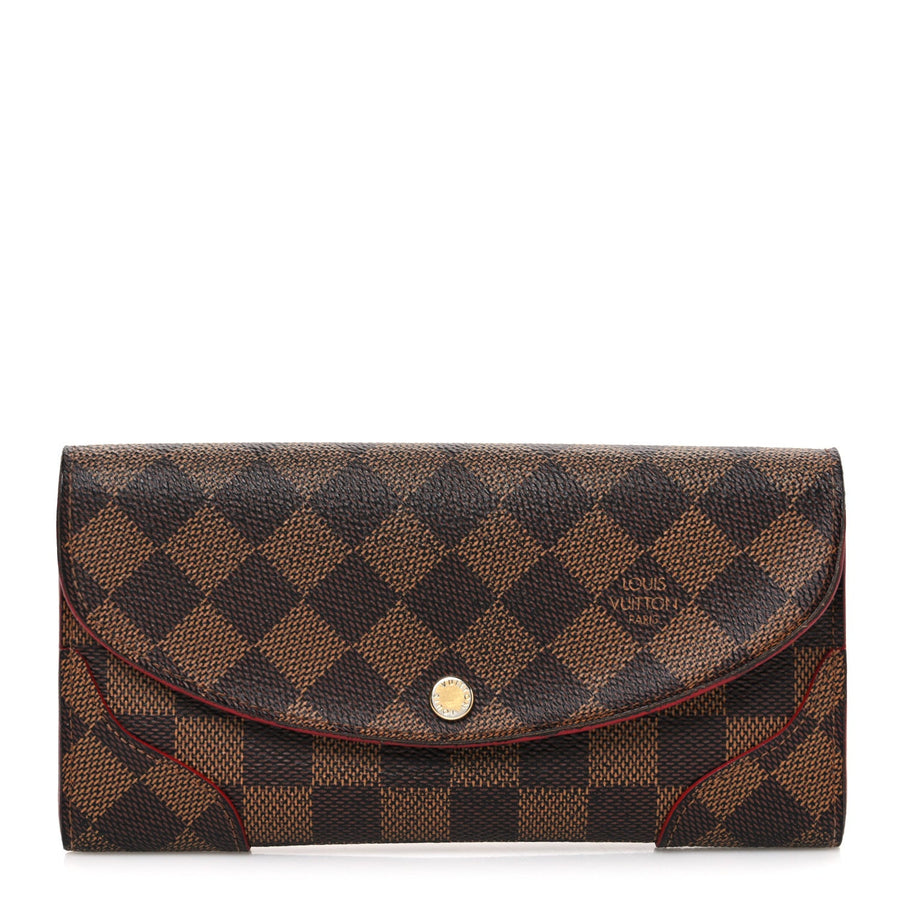 Louis Vuitton Emilie Wallet Red