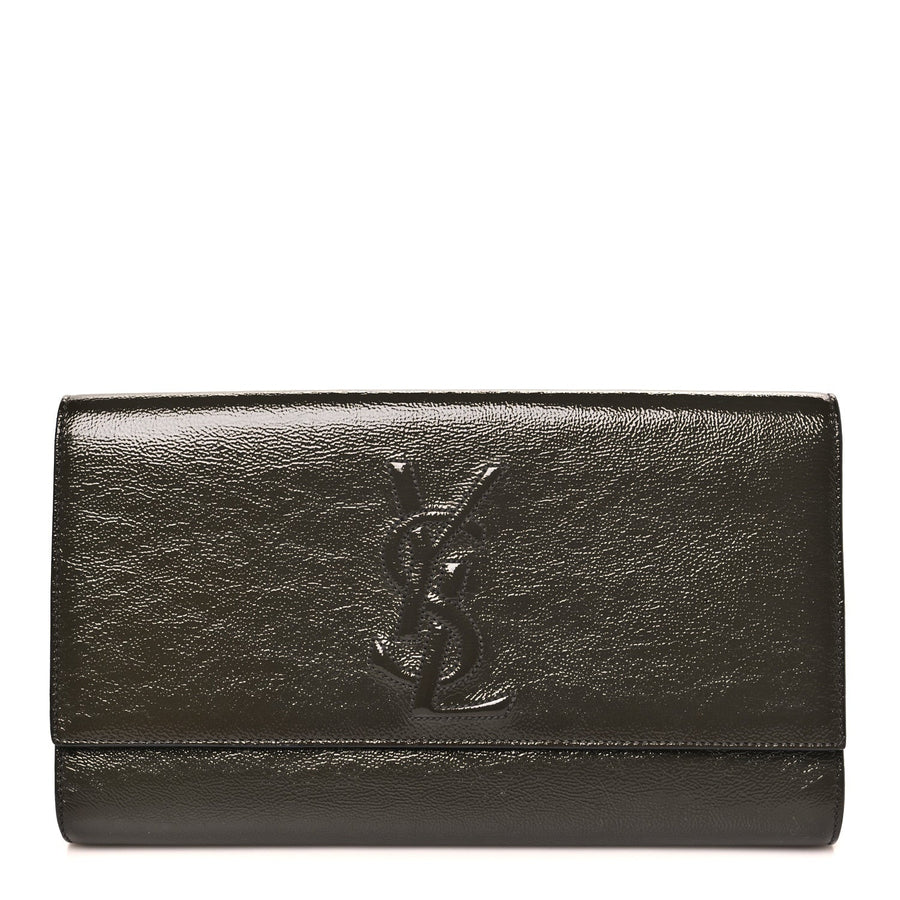 Saint Laurent Textured Patent Large