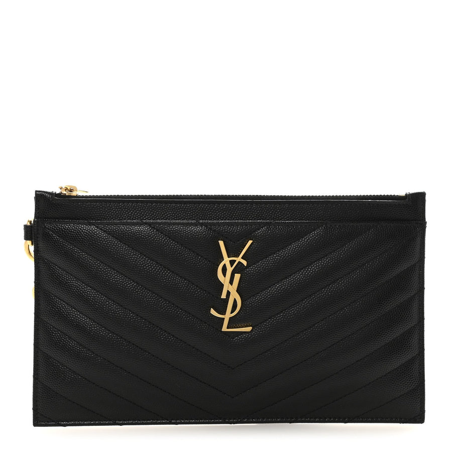 Saint Laurent Grain De Poudre Chevron