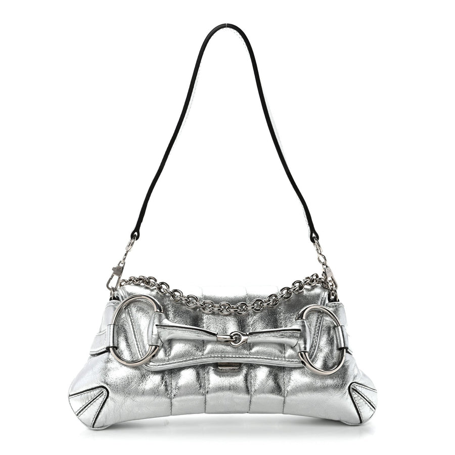 Gucci Metallic Nappa Vertical Matelasse