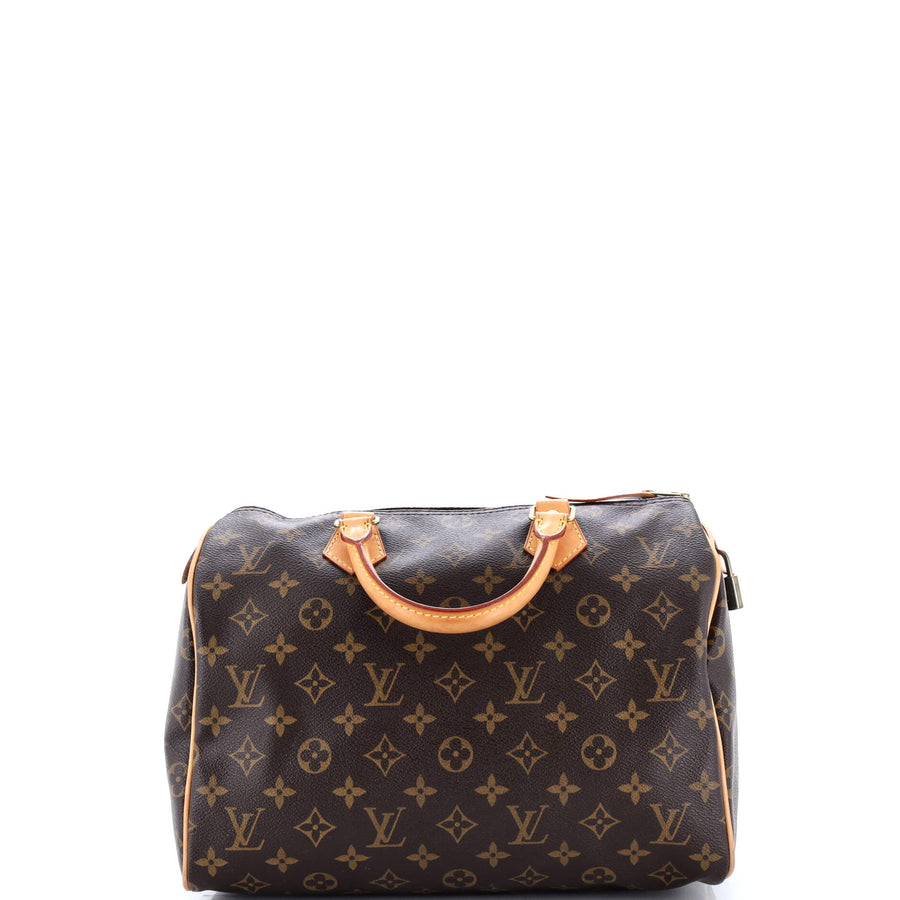 Louis Vuitton Speedy Handbag Canvas 30