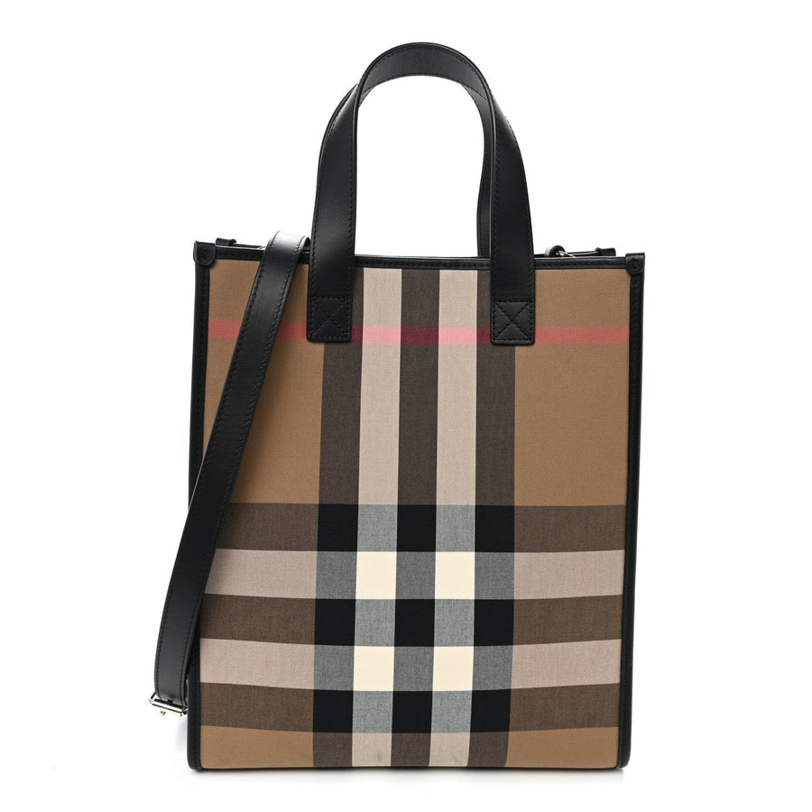Burberry Calfskin House Check Small N/S