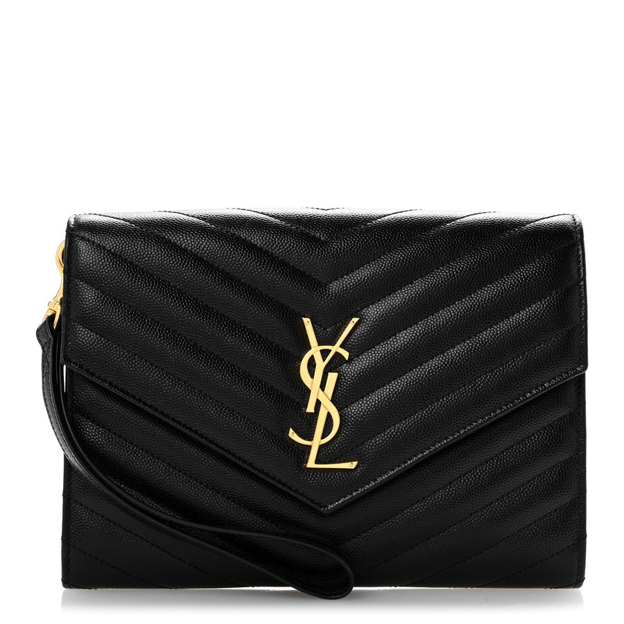 Saint Laurent Grain De Poudre Matelasse
