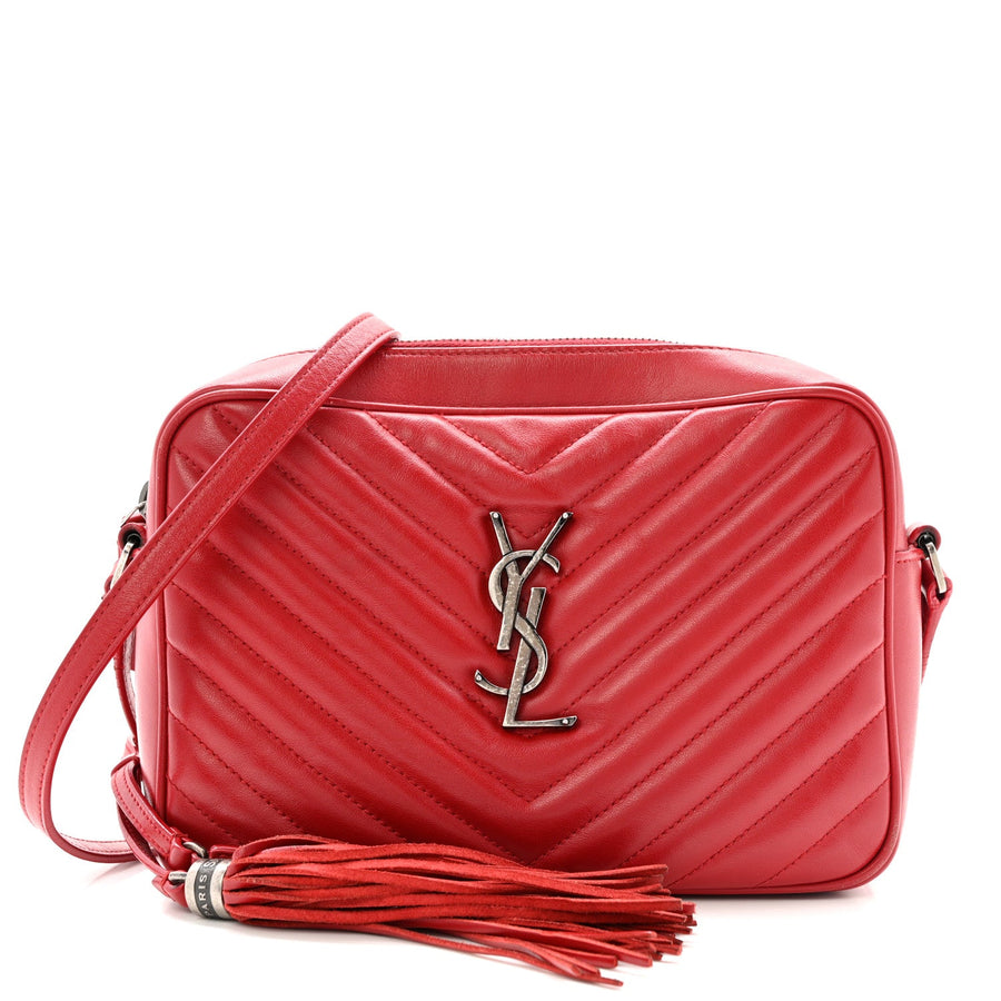 Saint Laurent Calfskin Matelasse Lou