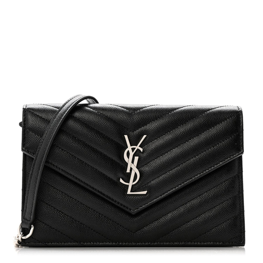 Saint Laurent Grain De Poudre Matelasse