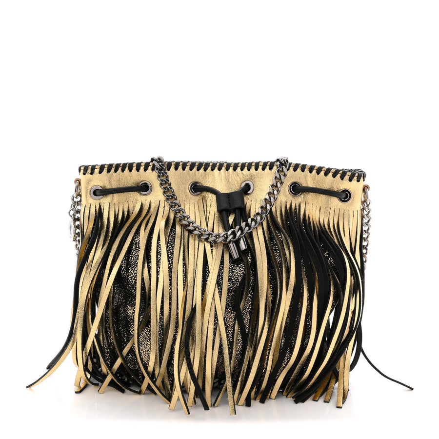 Stella Mccartney Metallic Shaggy Deer
