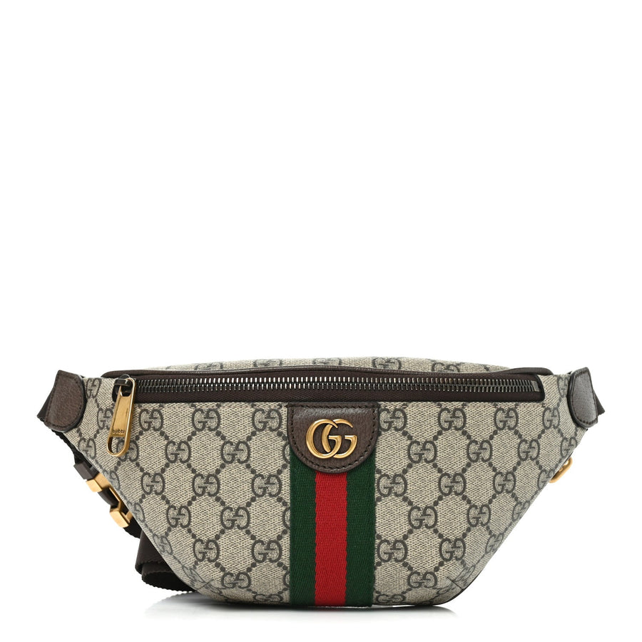Gucci Gg Supreme Web Small Ophidia Belt