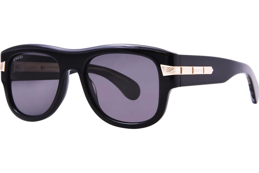 Gucci Sunglasses Men's Black/Grey Lenses